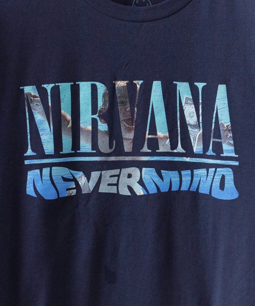 ROOPTOKYO（ループトウキョウ）の「NIRVANA TEE Tシャツ（Tシャツ/カットソー・メンズ・ネイビー/ホワイト・XL/L/M/S）」の7枚目の写真