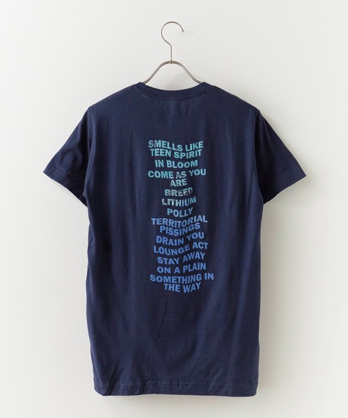ROOPTOKYO（ループトウキョウ）の「NIRVANA TEE Tシャツ（Tシャツ/カットソー・メンズ・ネイビー/ホワイト・XL/L/M/S）」の4枚目の写真