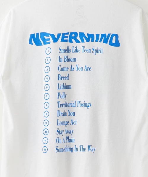 ROOPTOKYO（ループトウキョウ）の「NIRVANA TEE Tシャツ（Tシャツ/カットソー・メンズ・ネイビー/ホワイト・XL/L/M/S）」の6枚目の写真