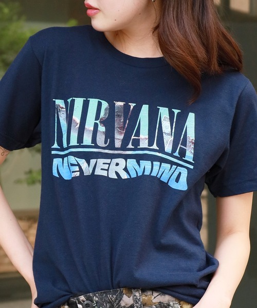 ROOPTOKYO（ループトウキョウ）の「NIRVANA TEE Tシャツ（Tシャツ/カットソー・メンズ・ネイビー/ホワイト・XL/L/M/S）」の19枚目の写真