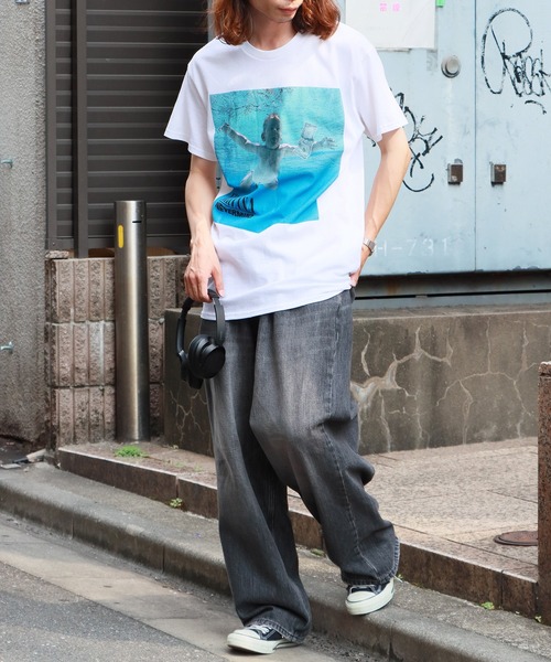 ROOPTOKYO（ループトウキョウ）の「NIRVANA TEE Tシャツ（Tシャツ/カットソー・メンズ・ネイビー/ホワイト・XL/L/M/S）」の16枚目の写真