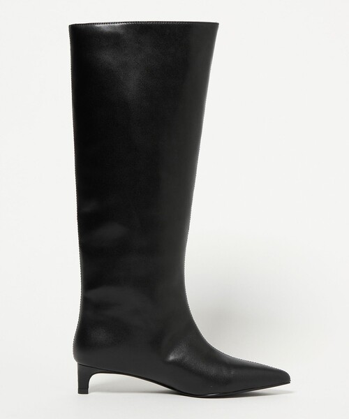 MARWユナイテッドアローズ　サイドゴアブーツ 黒 レザー25センチ MARW ユナイテッドアローズ サイドゴアブーツ 黒 レザー25センチ