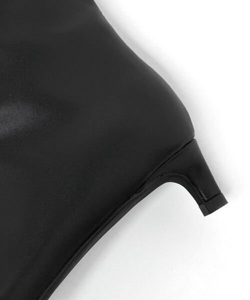 MARW UNITED ARROWS（マルゥ ユナイテッドアローズ）の「＜MARW UNITED ARROWS＋ODETTE E ODILE＞ポインテッド ロング ブーツ（ブーツ・レディース・ブラック・22cm/22.5cm/23cm/23.5cm/24cm/24.5cm/25cm）」の9枚目の写真