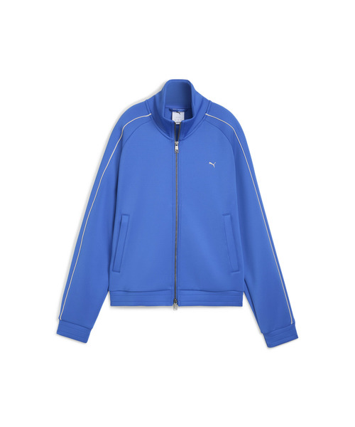 PUMA（プーマ）の「PUMA プーマ ウィメンズ T7 トラック ジャケット（ジャージ・レディース・ダークグレー/ブルー系その他6・MEDIUM/LARGE/X-SMALL/SMALL）」の11枚目の写真