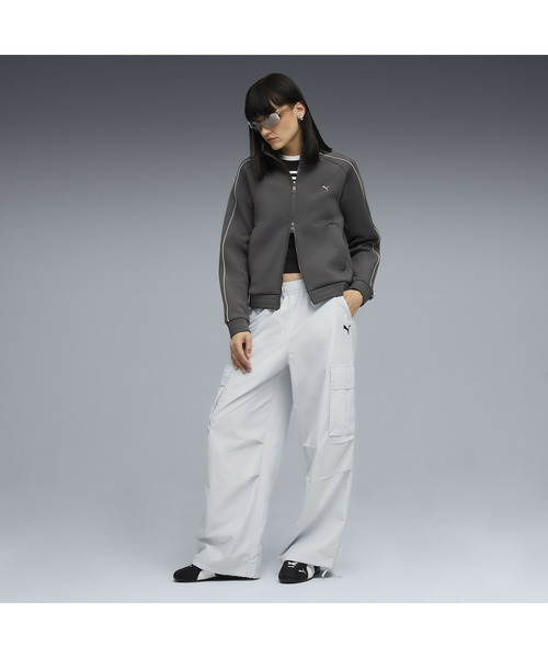 PUMA（プーマ）の「PUMA プーマ ウィメンズ T7 トラック ジャケット（ジャージ・レディース・ダークグレー/ブルー系その他6・MEDIUM/LARGE/X-SMALL/SMALL）」の8枚目の写真