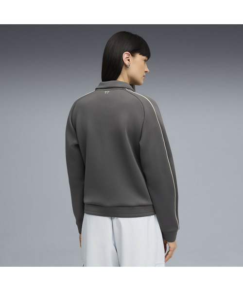 PUMA（プーマ）の「PUMA プーマ ウィメンズ T7 トラック ジャケット（ジャージ・レディース・ダークグレー/ブルー系その他6・MEDIUM/LARGE/X-SMALL/SMALL）」の7枚目の写真