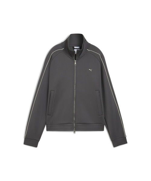 PUMA（プーマ）の「PUMA プーマ ウィメンズ T7 トラック ジャケット（ジャージ・レディース・ダークグレー/ブルー系その他6・MEDIUM/LARGE/X-SMALL/SMALL）」の5枚目の写真