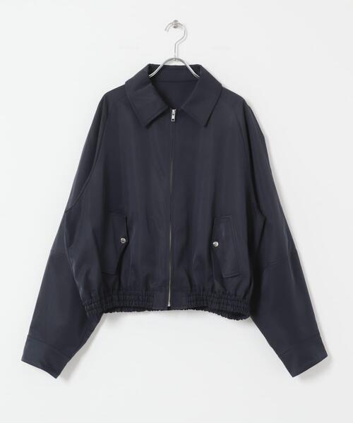 KBF（ケイビーエフ）の「ブライトZIPブルゾン（ブルゾン・レディース・ベージュ/ブルー系その他・ONE）」の19枚目の写真