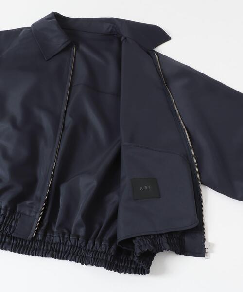 KBF（ケイビーエフ）の「ブライトZIPブルゾン（ブルゾン・レディース・ベージュ/ブルー系その他・ONE）」の21枚目の写真