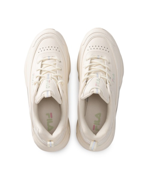 FILA（フィラ）の「RAYTONA（スニーカー・レディース・ベージュ・22.5cm/23.5cm/24.5cm/23.0cm/24.0cm/25.0cm/26.0cm/27.0cm/28.0cm）」の2枚目の写真