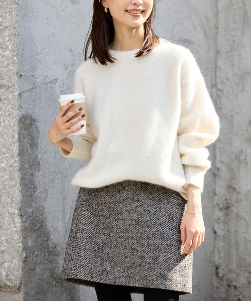 新品　SLOBE IENA フォックスアルパカプルオーバー フォックスアルパカプルオーバー（ニット/セーター）｜SLOBE IENA