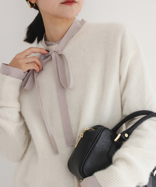 セール】フォックスアルパカプルオーバー（ニット/セーター）｜SLOBE