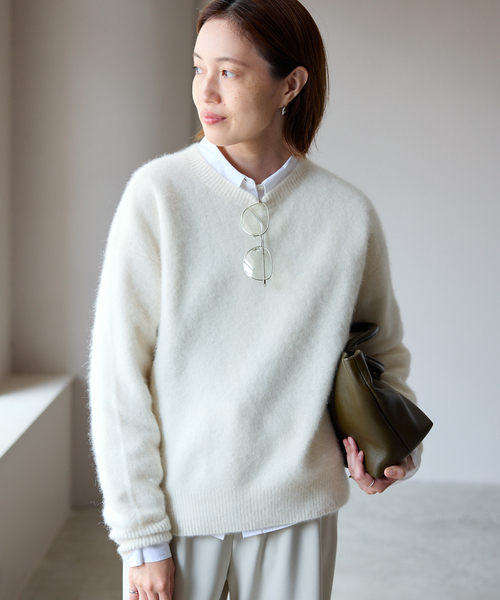 セール】フォックスアルパカプルオーバー（ニット/セーター）｜SLOBE