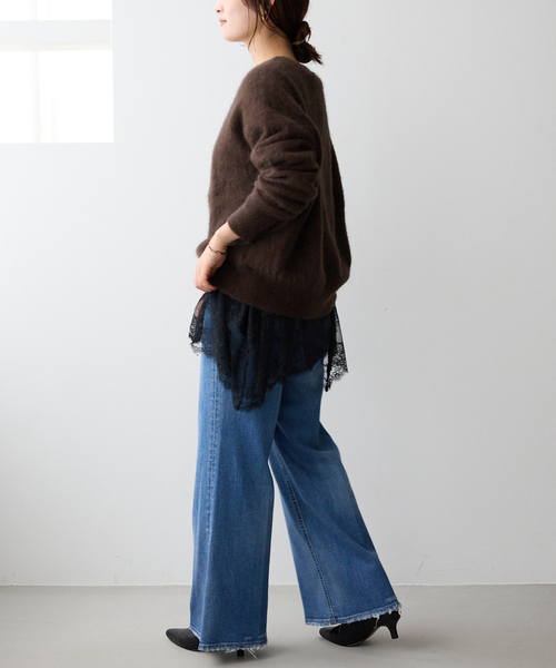 フォックスアルパカプルオーバー（ニット/セーター）｜SLOBE IENA