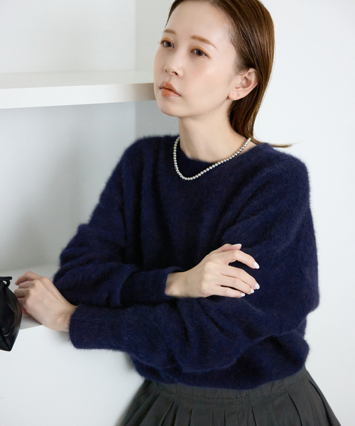 フォックスアルパカプルオーバー（ニット/セーター）｜SLOBE IENA