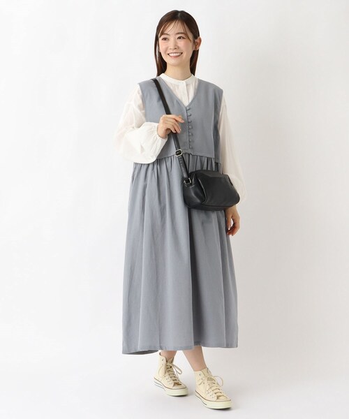 one'sterrace(ワンズテラス)の「Legato Largo Nヴィンテージミニショルダー(ショルダーバッグ・レディース・ベージュ系その他7/ブラック系8/ライトグリーン系・99)」の16枚目の写真