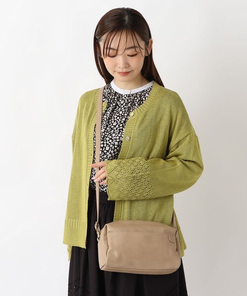 one'sterrace(ワンズテラス)の「Legato Largo Nヴィンテージミニショルダー(ショルダーバッグ・レディース・ベージュ系その他7/ブラック系8/ライトグリーン系・99)」の13枚目の写真