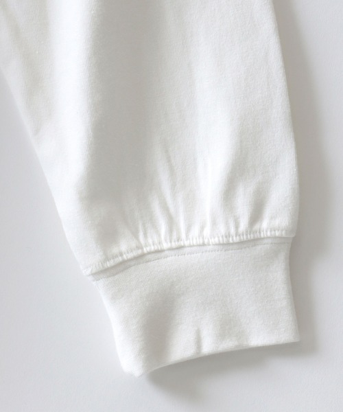 U.S. POLO ASSN.(ユーエスポロアッスン)の「U.S. POLO ASSN./ユーエスポロアッスン オーバーサイズ ワンポイント刺繍 長袖Tシャツ ロンT レディース メンズ(Tシャツ/カットソー・メンズ・ブラック/ライトベージュ/オフホワイト/グリーン/オートミール/ネイビー/グレイッシュブルー・LL/M/L)」の18枚目の写真