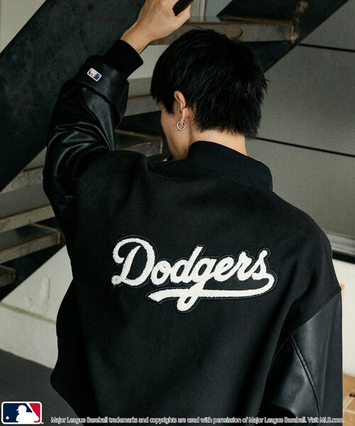 セール】MLB/メジャーリーグベースボール 別注 STUDIUM JACKET