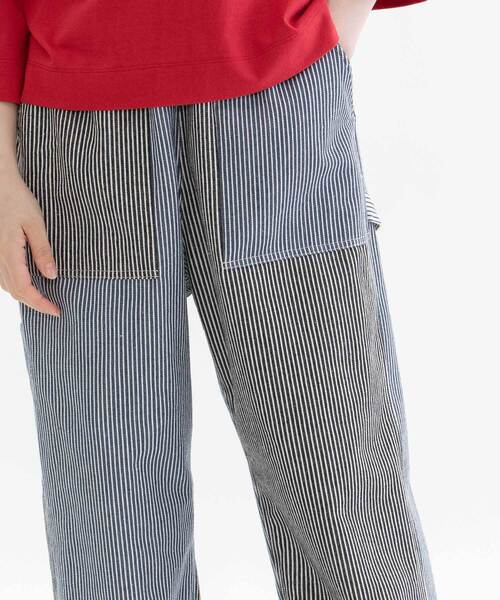 nop de nod(ノップドゥノッド)の「ヒッコリーmiscペインターパンツ(その他パンツ・レディース・ネイビー・M)」の9枚目の写真