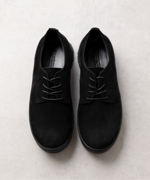 【美品】PADRONEパドローネ　エドガー　40(25.0-25.5cm) PADRONE】884C Vibram DERBY PLAIN TOE TK8840-2008-25C（ドレス