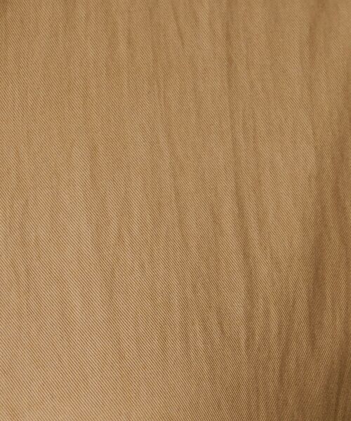 UNTITLED（アンタイトル）の「【前開きボタン/ベルト付/羽織シャツ/】2WAYトレンチ風ワンピース（ワンピース・レディース・キャメル/ブラック・00/01/02/03/04/44）」の5枚目の写真