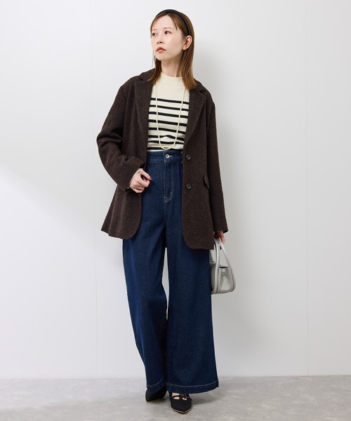 ネップツイードテーラードジャコット（テーラードジャケット）｜ROPE