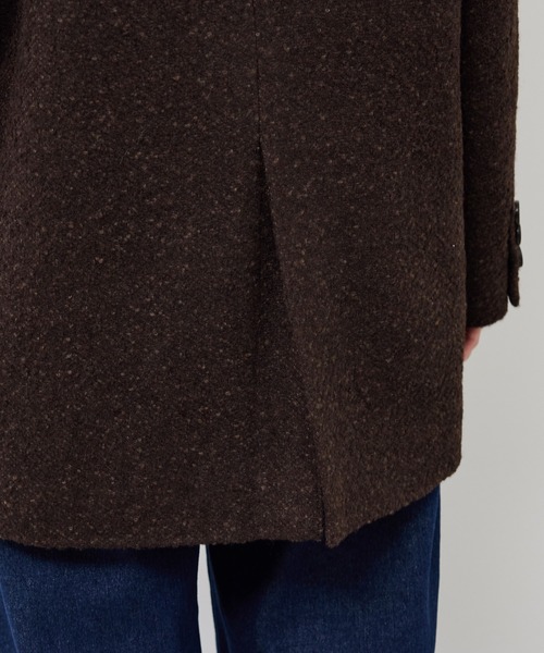 セール】ネップツイードテーラードジャコット（テーラードジャケット