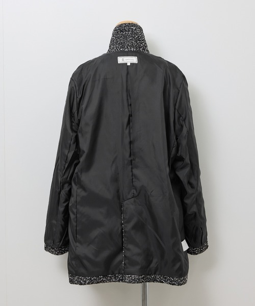 美品！　ロペピクニック 新作アウター　ネップツイードテーラードジャコット セール】ネップツイードテーラードジャコット（テーラードジャケット