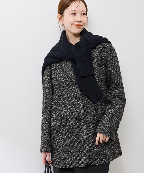 ネップツイードテーラードジャコット（テーラードジャケット）｜ROPE