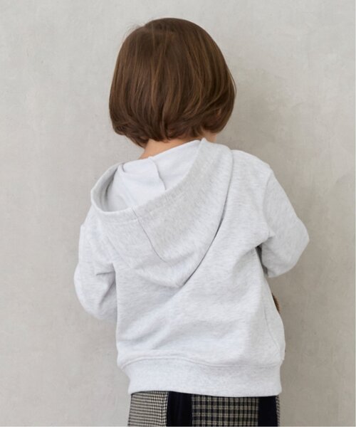 petit main(プティマイン)の「【POLO BCS】パッチワークパーカー(パーカー・キッズ・ネイビー/ホワイト系その他・90cm/80cm/130cm/120cm/100cm/110cm)」の4枚目の写真