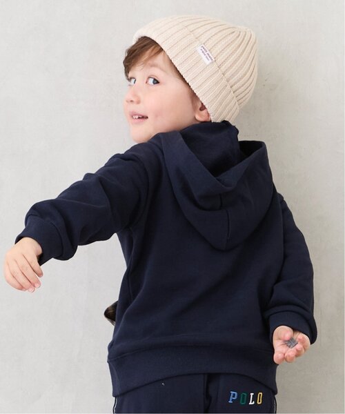 petit main(プティマイン)の「【POLO BCS】パッチワークパーカー(パーカー・キッズ・ネイビー/ホワイト系その他・90cm/80cm/130cm/120cm/100cm/110cm)」の7枚目の写真