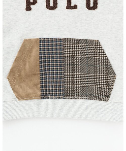 petit main(プティマイン)の「【POLO BCS】パッチワークパーカー(パーカー・キッズ・ネイビー/ホワイト系その他・90cm/80cm/130cm/120cm/100cm/110cm)」の16枚目の写真