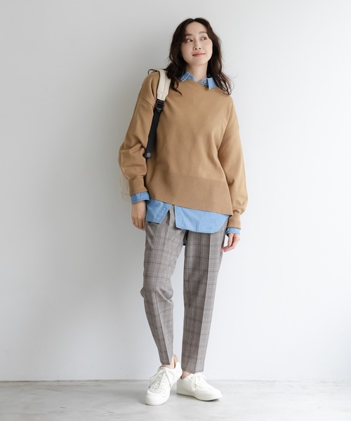 Elura（エルーラ）の「デニムレギュラーシャツ/591129（シャツ/ブラウス・レディース・ブルー/ライトブルー・FREE）」の5枚目の写真