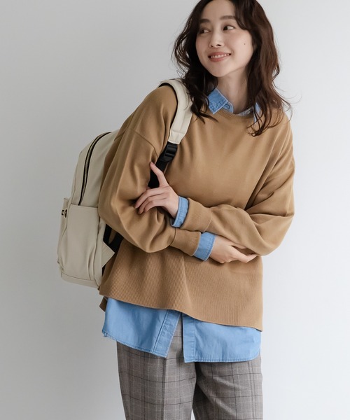 Elura（エルーラ）の「デニムレギュラーシャツ/591129（シャツ/ブラウス・レディース・ブルー/ライトブルー・FREE）」の3枚目の写真