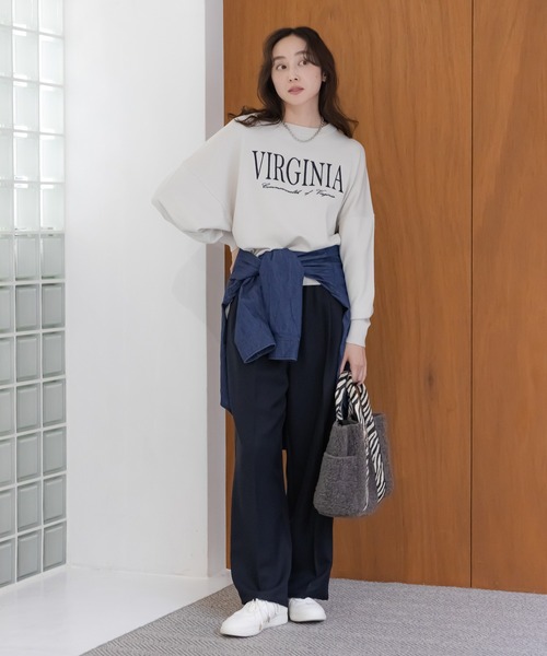 Elura（エルーラ）の「デニムレギュラーシャツ/591129（シャツ/ブラウス・レディース・ブルー/ライトブルー・FREE）」の10枚目の写真