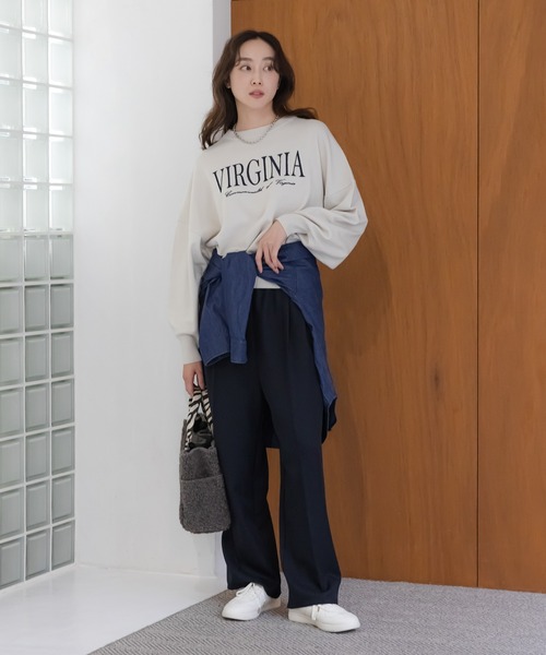 Elura（エルーラ）の「デニムレギュラーシャツ/591129（シャツ/ブラウス・レディース・ブルー/ライトブルー・FREE）」の11枚目の写真