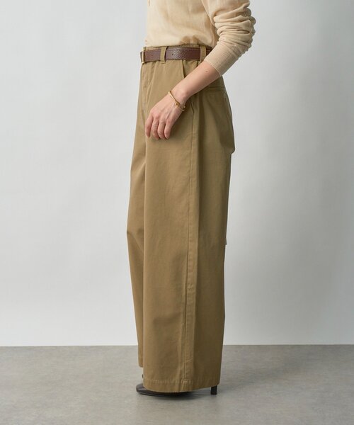 RIVE DROITE(リヴドロワ)の「【MONN.:.(モン)】コットンチノパンツ(チノパンツ・レディース・ブラック/ベージュ・38/36)」の22枚目の写真