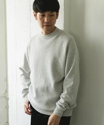『一部WEB限定カラー』コットンウール クルーネックニット