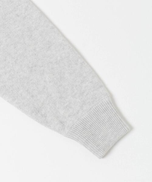 URBAN RESEARCH DOORS（アーバンリサーチドアーズ）の「『一部WEB限定カラー』コットンウール クルーネックニット（ニット/セーター・メンズ・ライトグレー/チャコールグレー/ブラウン/ブルー系その他・LARGE/MEDIUM）」の15枚目の写真