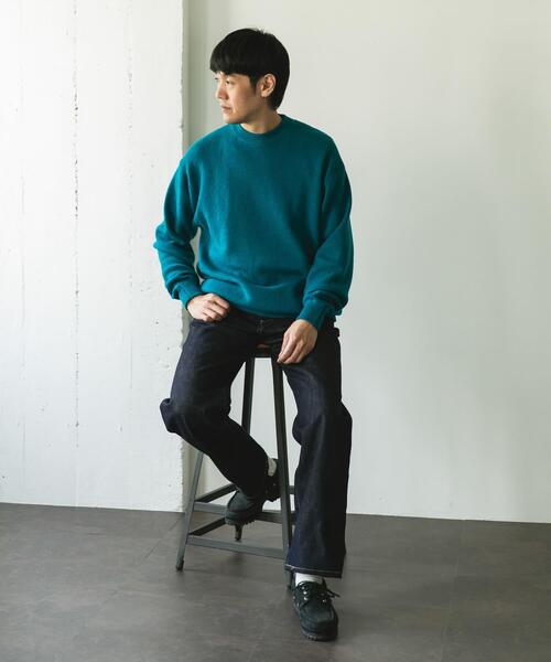 アーバンリサーチ　ドアーズ　スーツ上下(Ｌ)　ニットセーター　サイズＬ アーバンリサーチ ドアーズ URBAN RESEARCH DOORS ウール混もちもち