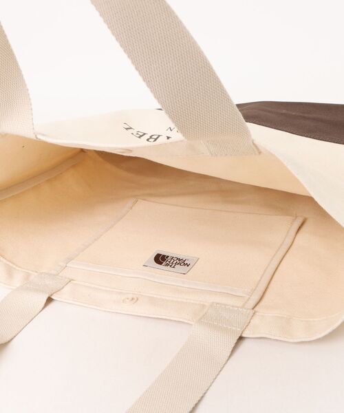 THE NORTH FACE（ザノースフェイス）の「国内未発売 THE NORTH FACE(ザ ノース フェイス)/バッグ/トートバッグ/ ショルダーバッグ / BLOCK CANVAS BAGブロックキャンバスバッグ（トートバッグ・レディース・ブラック/クリーム・FREE）」の17枚目の写真