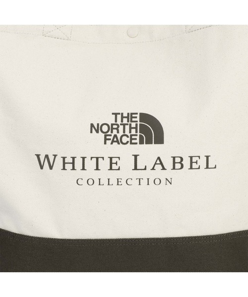 THE NORTH FACE（ザノースフェイス）の「国内未発売 THE NORTH FACE(ザ ノース フェイス)/バッグ/トートバッグ/ ショルダーバッグ / BLOCK CANVAS BAGブロックキャンバスバッグ（トートバッグ・レディース・ブラック/クリーム・FREE）」の5枚目の写真