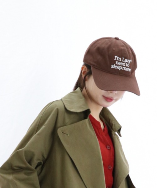 gossip！ロサンゼルス（ゴシップロサンゼルス）の「レトロロゴキャップ A（キャップ・レディース・バーガンディー/ブラウン/ネイビー/ブルー/ブラック・FREE）」の3枚目の写真