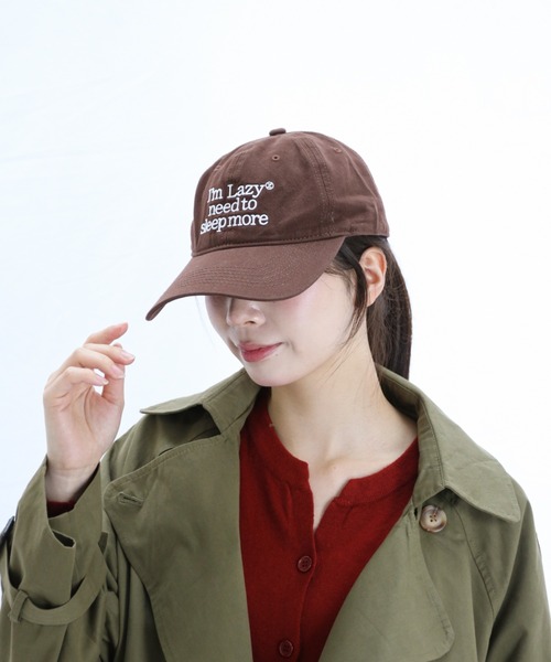 gossip！ロサンゼルス（ゴシップロサンゼルス）の「レトロロゴキャップ A（キャップ・レディース・バーガンディー/ブラウン/ネイビー/ブルー/ブラック・FREE）」の9枚目の写真