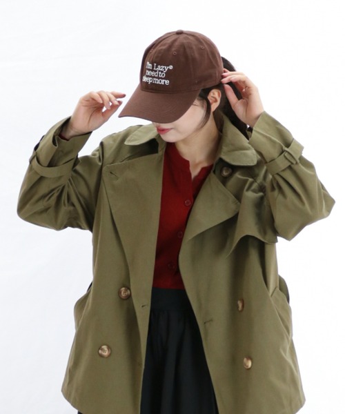 gossip！ロサンゼルス（ゴシップロサンゼルス）の「レトロロゴキャップ A（キャップ・レディース・バーガンディー/ブラウン/ネイビー/ブルー/ブラック・FREE）」の8枚目の写真