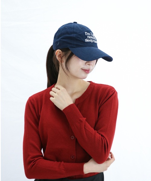 gossip！ロサンゼルス（ゴシップロサンゼルス）の「レトロロゴキャップ A（キャップ・レディース・バーガンディー/ブラウン/ネイビー/ブルー/ブラック・FREE）」の13枚目の写真