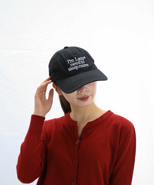 gossip！ロサンゼルス（ゴシップロサンゼルス）の「レトロロゴキャップ A（キャップ・レディース・バーガンディー/ブラウン/ネイビー/ブルー/ブラック・FREE）」の6枚目の写真