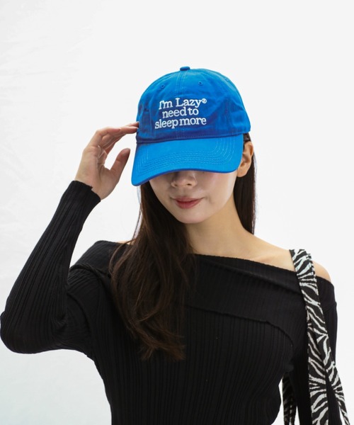 gossip！ロサンゼルス（ゴシップロサンゼルス）の「レトロロゴキャップ A（キャップ・レディース・バーガンディー/ブラウン/ネイビー/ブルー/ブラック・FREE）」の17枚目の写真