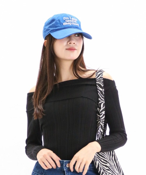 gossip！ロサンゼルス（ゴシップロサンゼルス）の「レトロロゴキャップ A（キャップ・レディース・バーガンディー/ブラウン/ネイビー/ブルー/ブラック・FREE）」の18枚目の写真